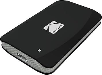 KODAK USB-C 3.2Gen2 X220 1TB Portable SSD - External Solid State Drive - Up to 1100MB/s - 3D NAND Flash - Documents, Music, HD Video Storage