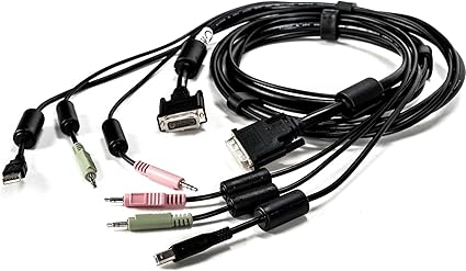 Avocent KVM Cable 6' DVI-I/USB/Audio for SV220/SV240 (CBL0118)