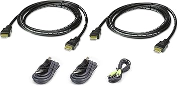 ATEN Dual Display HDMI Secure KVM Cable, 6ft