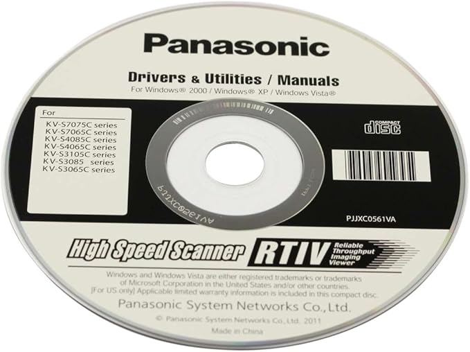 Panasonic PJJXC0561V CD-ROM