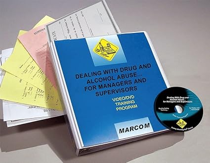 Marcom Group V0000539SM Drug and Alcohol Abuse for Managers, DVD Training, Spanish