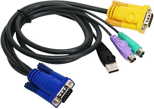 ATEN TECHNOLOGIES 6' USB-PS/2 KVM Combo Cable