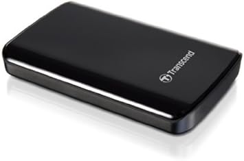 Transcend 640 GB 2.5-Inch USB 2.0 Portable External Hard Drive for Mac and PC TS640GSJ25D2 (Black)