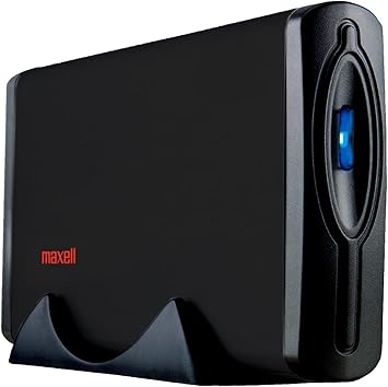 Maxell 1.5 TB myGEN Multi PC External Hard Drive 665303 (Black)