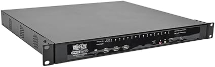 Tripp Lite NetDirector 16-Port Cat5 IP KVM Switch 1U Rack-Mount 2+1 User (B064-016-02-IPG)