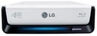 LG Electronics 8X External Blu-ray ReWrite Drive BE08LU20 Black/Retail (Black)