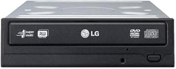 LG Electronics 22X SATA LightScribe DVD+/-RW Internal Drive with Software GH22LS50 - Bulk (Black)