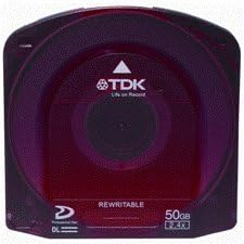 TDK Professional Disk Dl 2.4X 50GB Rewriteable Jewel Case