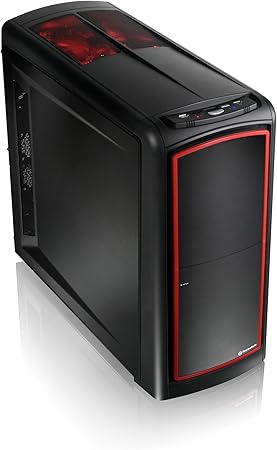 Thermaltake Element VK60001N2Z S Mid Tower Pro Series All-Black Interior Cold-Rolled Steel Computer Case