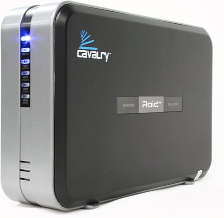 Cavalry Storage CADA-C32A Series 1 TB USB/Firewire 400 & 800 Mac-Ready 2-Bay RAID Personal Disk Array CADA001C32A