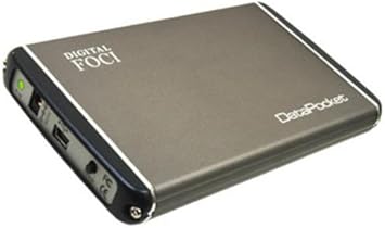 DataPocket 120 GB External Hard Drive (Brushed Silver)