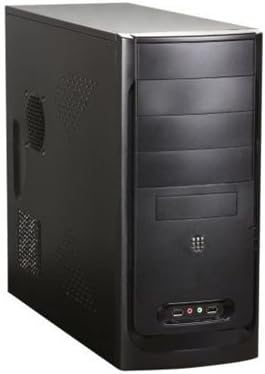 Tower Case Black 300W Mid-ATX Front USB 24PINS Sb HD Audio