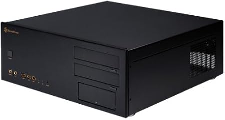 SilverStone CW01B-R Aluminum ATX Media Center/HTPC Case - Retail (Black)