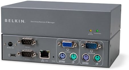 1U USB Omniview KVM-ip PS2 with 3YR Warr Remote Manager