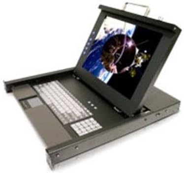 1U 17IN LCD KVM Blk Console 8PORTS Kb Touchpad 1YR Warr