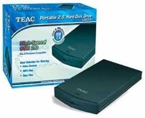 Teac 40GB 2.5IN External Hard Drive (HD2U40/KIT)