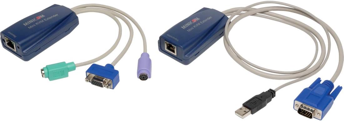 TRIPP LITE Minicom Mini KVM Console Switch Extender USB Kit TAA GSA (0DT23010)