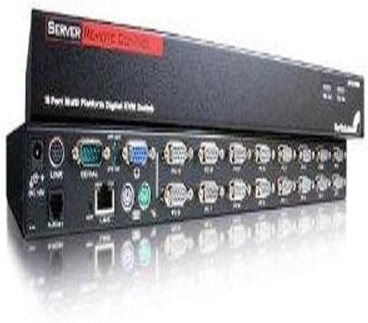 StarTech.com SV1641HDI - Monitor/Keyboard/Mouse/USB Switch - 16 Ports (SV1641HDI)