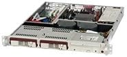 Super Micro 1U Chassis SATA 350PWS NO-CD/FD (CSE811T-350B)