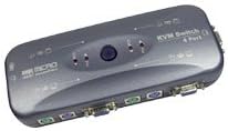 Micro Innovations USB841S KVM 4-Port Switch