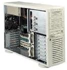 SUPERMICRO SC742I-420 e.ATX Tower 4U Chassis 420W EPS12V 3 Fans No RM Kit System Cabinet - Black