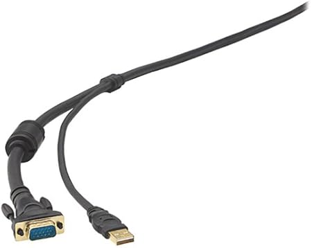 Belkin F3X1895-06-GLD OmniView 6' All-in-One USB KVM Cable Kit Gold Series