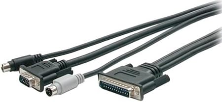 Startech 10' 8-Port PS/2 Style KVM Starview Server Sharer Uni-Cable