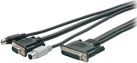 Startech 25Ft Ps2 Style 8 Port Kvm Starview Server Sharer Uni-Cable