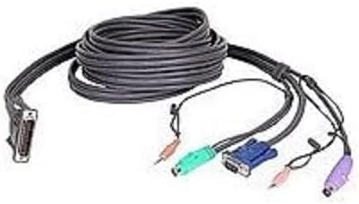 Aten Technologies 5-in-1 Premium PS2 KVM and Audio Cable for MasterView Pro Switches (6 Feet)