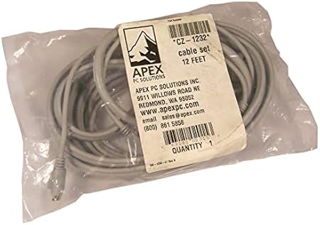 Apex 12FT DDC Compliant Zip KVM-Cable