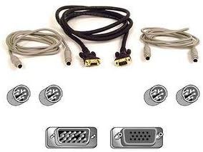 Belkin A3X983 6ft Hi-Res PS/2 KVM Cable Kit for Omniview