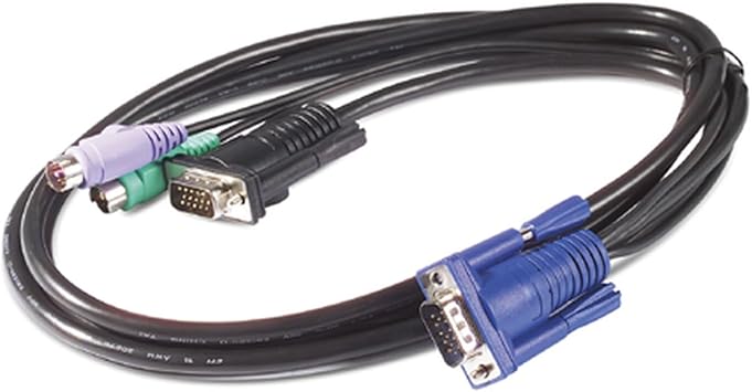 6ft PS2 KVM Cable Kit for Masterview4 Hi-res 1-keyb/mon/Mouse