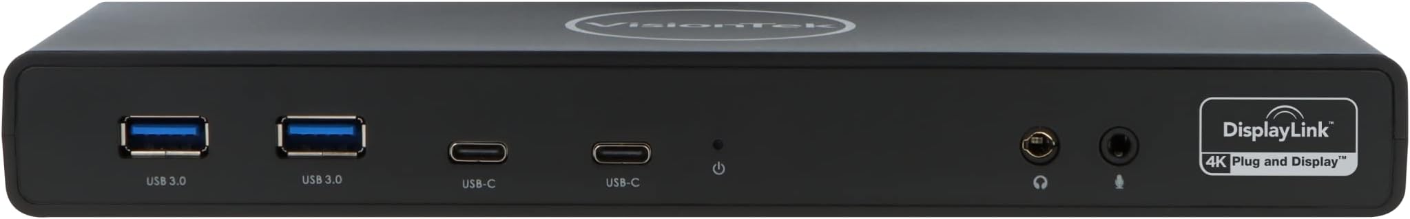 VisionTek VT4510 Universal USB Dual Monitor Docking Station - 2x HDMI, 2x DisplayPort, 100W Power, 4x USB-A, 2x USB-C, Audio, Ethernet for Windows/ MacOS/ ChromeOS