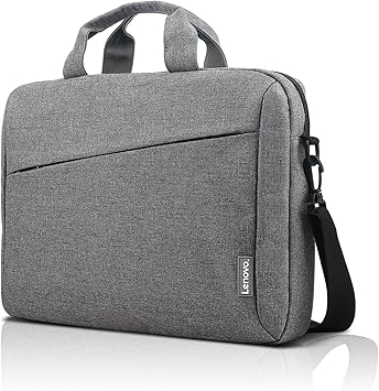 Lenovo Laptop Carrying Case T210, 15.6-Inch Laptop and Tablet, Sleek Design, Durable and Water-Repellent Fabric, Business Casual or School, GX40Q17231 Casual Toploader - Grey