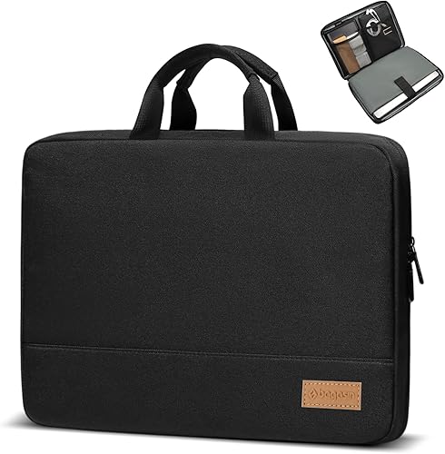 Laptop Sleeve Case, 11-17 inch TSA Laptop Sleeve Water Resistant with 4-layer Protection, Computer Carrying Bag