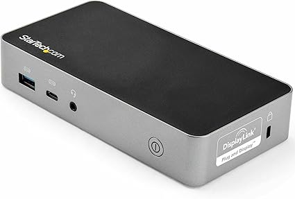 StarTech.com USB-C Dock - Dual Monitor 1080p HDMI Laptop Docking Station - 65W Power Delivery - 1x USB-C, 3x USB-A, Ethernet - Dual Video Display USB 3.1 Gen 1 Type-C Dock - Mac & Windows (DK30CHHPD)