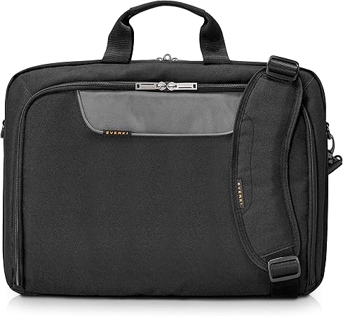 Everki Advance Laptop Briefcase Bag 18.4 Inch- Business Briefcase for Men/women,Computer Bag for Laptops, Laptop Travel Bag, Heavy Duty Laptop Bag, Laptop Carrying Bag- (EKB407NCH18) Charcoal