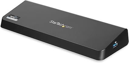 StarTech.com USB 3.0 Docking Station Dual Monitor with HDMI & 4K DisplayPort - USB 3.0 to 4x USB-A, Ethernet, HDMI and DP - USB Type A Universal Laptop Docking Station for Mac & Windows (USB3DOCKHDPC)