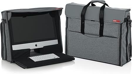 Gator Cases Creative Pro Series Nylon Carry Tote Bag for Apple iMac Desktop Computer; Fits 21.5