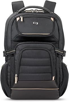 Solo New York Arc 17.3 Inch Laptop Backpack, Black