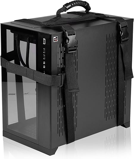 Slappa Desktop Computer Tower Carrier Harness for Medium to Large-Size PC Towers (SL-PCCARRYHARNESS)