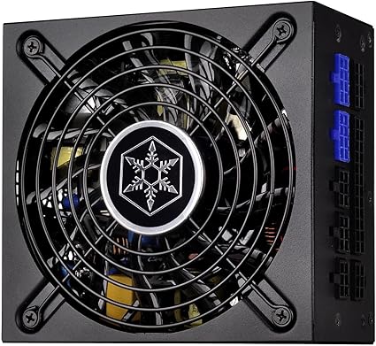 SilverStone Technology 700W,SFX-L, Silent 120mm Fan with 036Dba, Fully Modular Cable Power Supply SX700-LPT