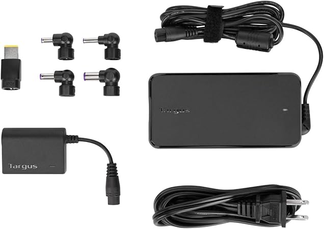 Targus 90 Watt AC Laptop Charger with USB Fast Charging Port