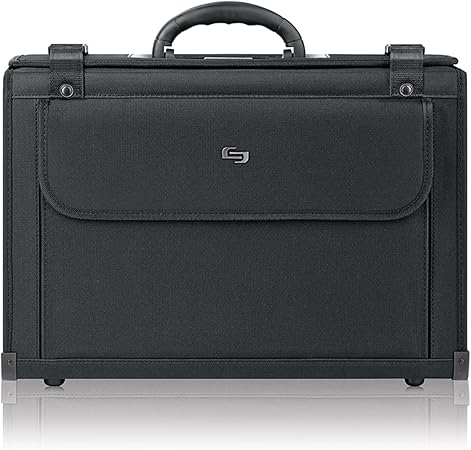 Solo Classic 16-Inch Laptop Catalog Case, Black