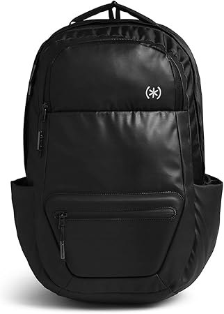 Speck Products Transfer Pro 26L Universal Backpack, Fits Most 15-Inch Laptops, Plus Tablet Sleeve, Black/Black