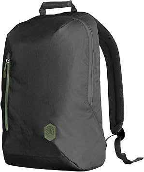 STM Eco Backpack - Sustainable-100% Recycled Polyester, with 15L of Storage, Luggage Pass-Through and up to 16