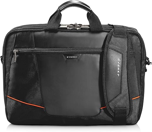 Everki Flight Business Laptop Briefcase Bag - Travel and Checkpoint Friendly Briefcase - Heavy Duty Laptop Bag & Business Travel Bag with Laptop Compartment up to 16