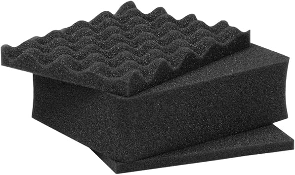 Nanuk 3 Part Cubed Foam Inserts for 905 Case