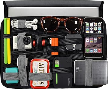 Cocoon CPG37BK GRID-IT!® Wrap 11 Laptop Accessory Organizer (Black)