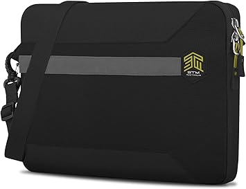 STM Blazer Sleeve for up to 13-Inch Laptop & Tablet - Black (stm-114-191M-01)